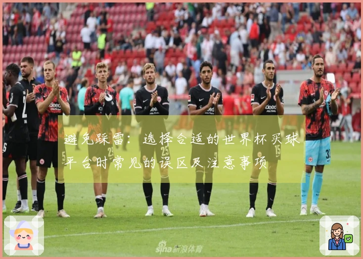 避免踩雷：选择合适的世界杯买球平台时常见的误区及注意事项