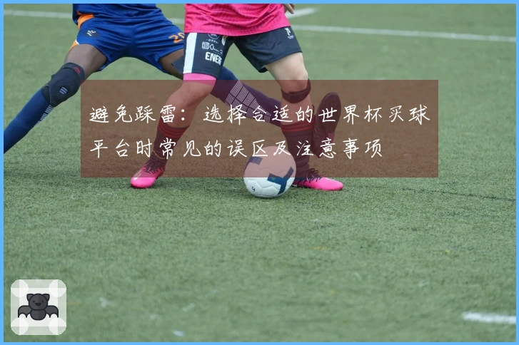 避免踩雷：选择合适的世界杯买球平台时常见的误区及注意事项